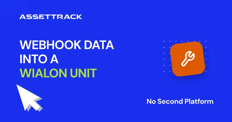 Message Merger — webhook data written into a Wialon unit that already has its tracker